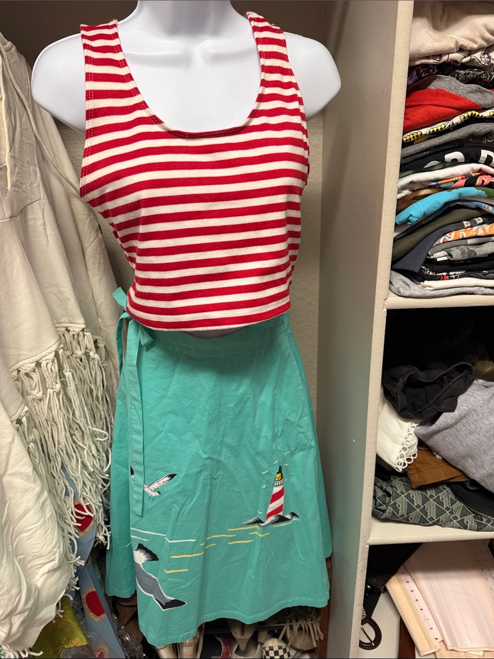Bettie Page/ Anthropologie set, size M , read description !